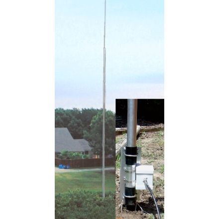 DISCONTINUED AV-6160 Hygain 43ft Vertical 160m/6m Self Supporting