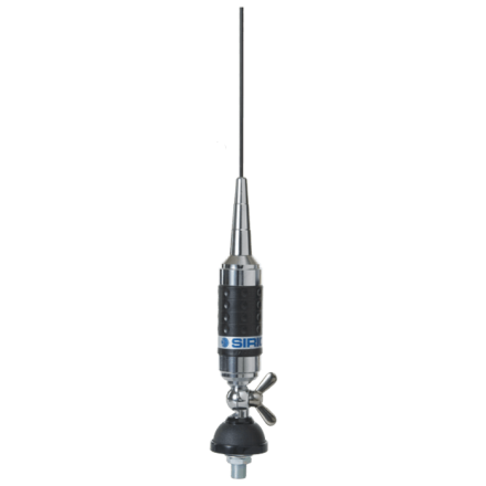 Sirio Super Carbonium 27 Chrome - Mobile CB Antenna