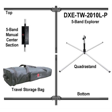 DXE-TW-2010L-P TW Antenna 5-Band Explorer Package