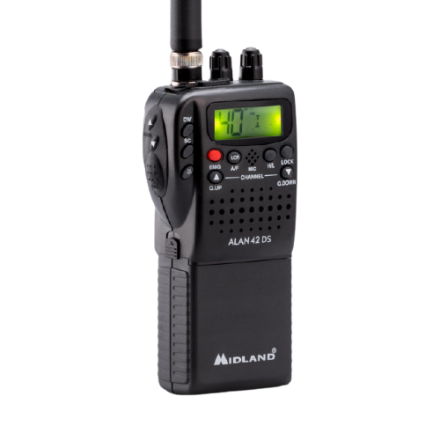 B Grade Midland Alan 42DS UK Handheld CB Radio with Digital Squelch 