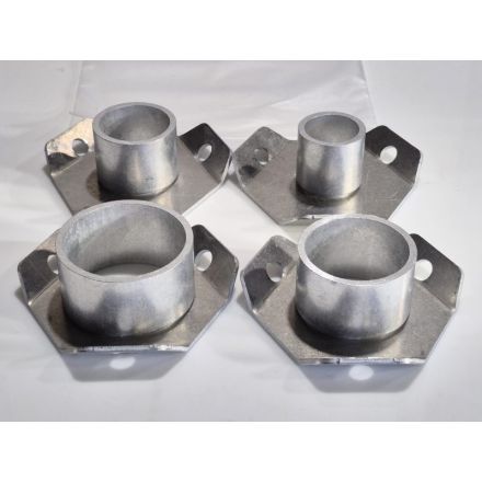 Spiderbeam - 3 Hole Guy Plate Set (For 18m Aluminium Mast)